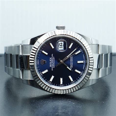 rolex datejust light blue dial|Rolex Datejust 41mm blue dial.